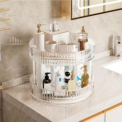 Lazy Susan Rotating Seasoning Rack Bathroom Storage Cou