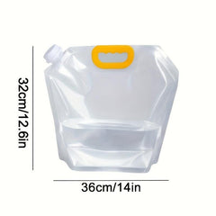 Transparent Sealed Food Storage Bag With Handle And Nozzle