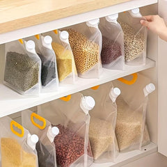 Transparent Sealed Food Storage Bag With Handle And Nozzle