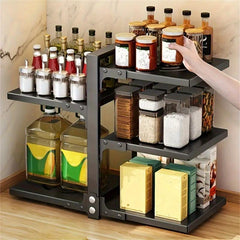 Adjustable Pot Organizer Under Cabinet 5 7 Layers