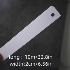 1pc Unpainted Board Furniture Glue Sealed Edge PVC Decorative Edge Banding