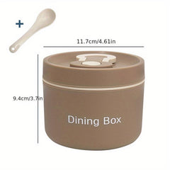 304 Stainless Steel Insulated Lunch Box Bento Box Portable Lunch