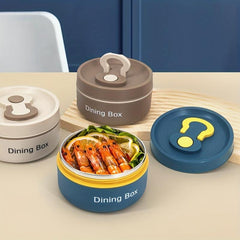 304 Stainless Steel Insulated Lunch Box Bento Box Portable Lunch