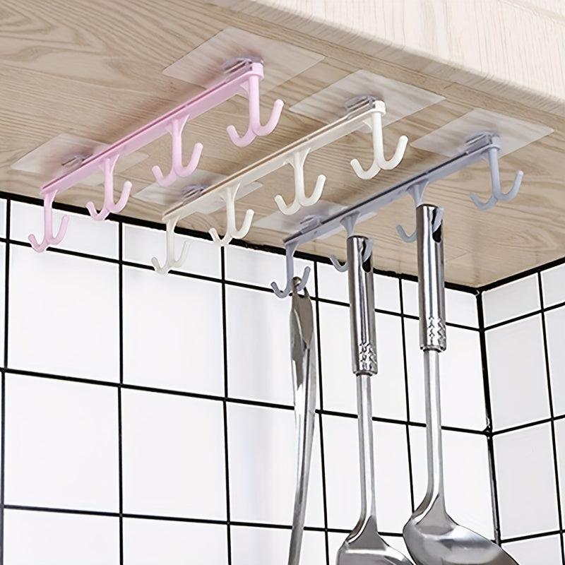 Plastic Mug Hook Utensil Holder Cabinet Storage Rack