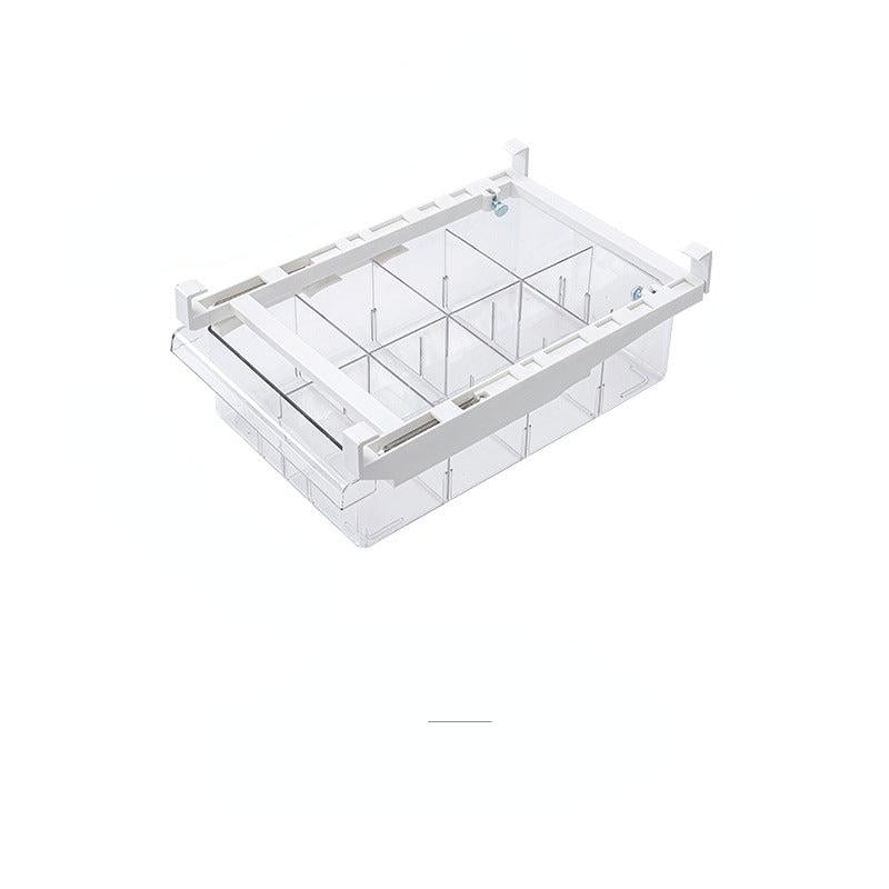 Fridge Drawers Organiser Plastic Storage Box 4 8 Dividers Extendable Drawer