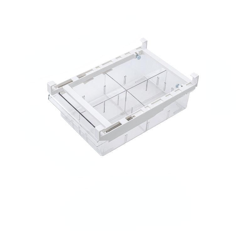 Fridge Drawers Organiser Plastic Storage Box 4 8 Dividers Extendable Drawer