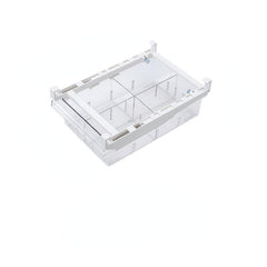 Fridge Drawers Organiser Plastic Storage Box 4 8 Dividers Extendable Drawer