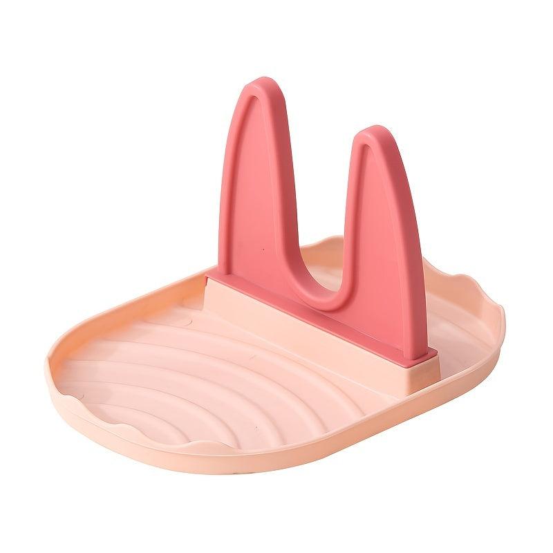 Kitchen Pot Lid Holder and Ladle Spoon Rest Organizer