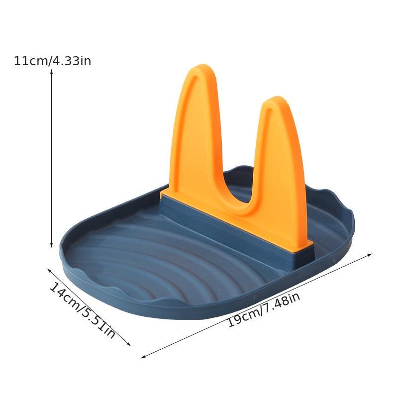 Kitchen Pot Lid Holder and Ladle Spoon Rest Organizer