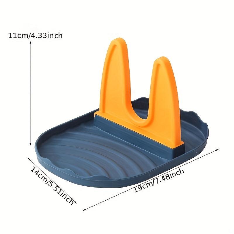 Kitchen Pot Lid Holder and Ladle Spoon Rest Organizer