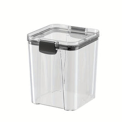 1Pc Food Storage Containers With Lids Candy Jars Transparent