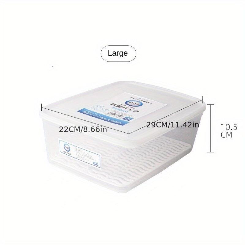 Refrigerator Storage Box Quick Freezing Fresh-keeping Food Container