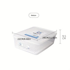 Refrigerator Storage Box Quick Freezing Fresh-keeping Food Container