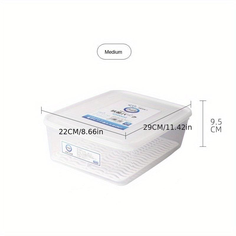 Refrigerator Storage Box Quick Freezing Fresh-keeping Food Container