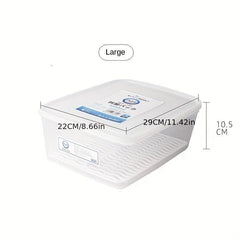 Refrigerator Storage Box Quick Freezing Fresh-keeping Food Container
