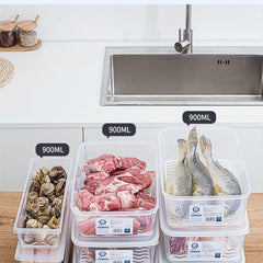 Refrigerator Storage Box Quick Freezing Fresh-keeping Food Container