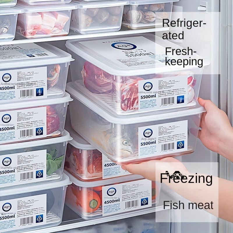Refrigerator Storage Box Quick Freezing Fresh-keeping Food Container