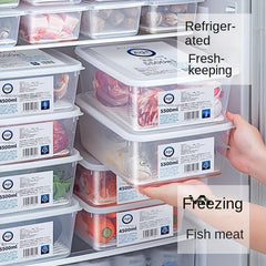 Refrigerator Storage Box Quick Freezing Fresh-keeping Food Container