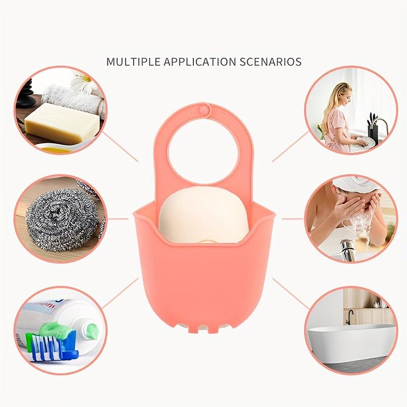 Thickened Sink Hanging Bag Dish Sponge Storage Rack Faucet Sponge Basket