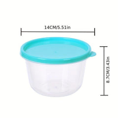 Circle Bento Storage Set with Lids for Fresh Keeping Food Storage