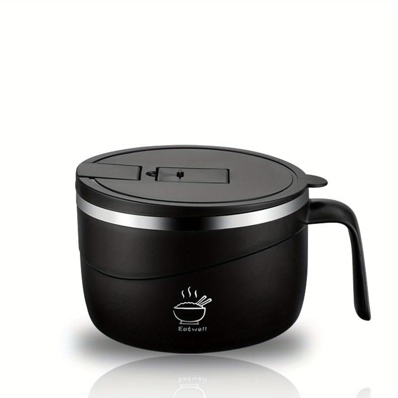 304 Stainless Steel Noodle Bowl 1200ml Large Capacity