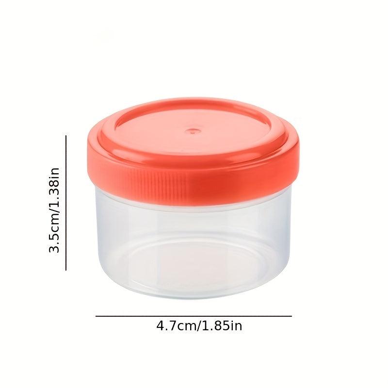 4pcs Kitchen Seasoning Jar Set Outdoor BBQ Portable Small Seasoning Box