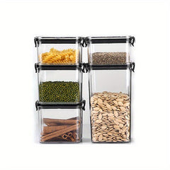 10pcs Food Sealed Jar Moisture-proof Candy Jars with Lids