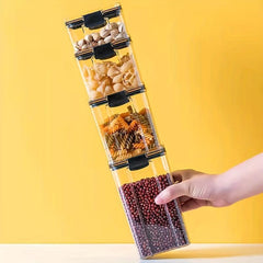 10pcs Food Sealed Jar Moisture-proof Candy Jars with Lids
