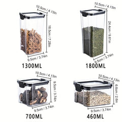10pcs Food Sealed Jar Moisture-proof Candy Jars with Lids