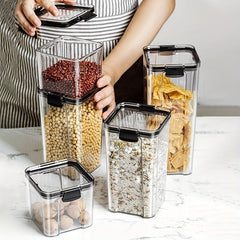 10pcs Food Sealed Jar Moisture-proof Candy Jars with Lids