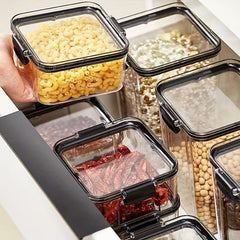 10pcs Food Sealed Jar Moisture-proof Candy Jars with Lids