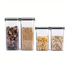 10pcs Food Sealed Jar Moisture-proof Candy Jars with Lids