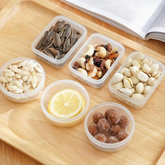 Mini Portable Fresh-keeping Box with Lid - Sealed Dust-proof Food Container