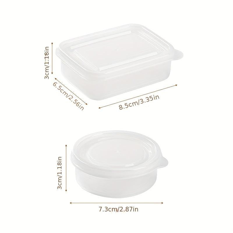 Mini Portable Fresh-keeping Box with Lid - Sealed Dust-proof Food Container