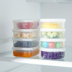 Mini Portable Fresh-keeping Box with Lid - Sealed Dust-proof Food Container