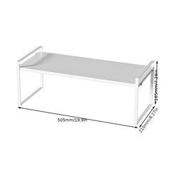 1pc Detachable Kitchen Shelf Cooker Organizer Spice Storage Dish Rack