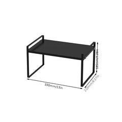 1pc Detachable Kitchen Shelf Cooker Organizer Spice Storage Dish Rack