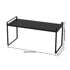 1pc Detachable Kitchen Shelf Cooker Organizer Spice Storage Dish Rack
