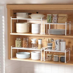 1pc Detachable Kitchen Shelf Cooker Organizer Spice Storage Dish Rack