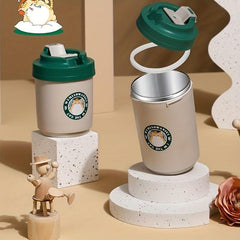 Insulated Stainless Steel Coffee Travel Mug Double Wall Reusable Coffee Cup