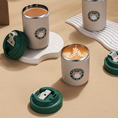 Insulated Stainless Steel Coffee Travel Mug Double Wall Reusable Coffee Cup