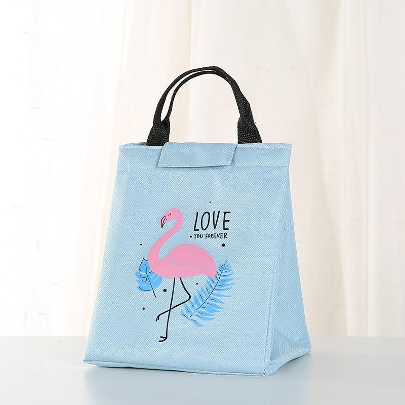 Cartoon Bento Bag Portable Insulation Bag for Lunch Box, Beach, School
