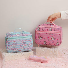 Unicorn Pattern Mini Lunch Bag for Teens at School