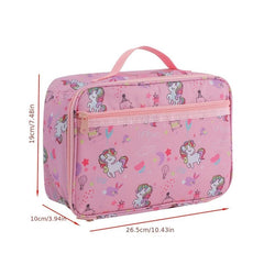 Unicorn Pattern Mini Lunch Bag for Teens at School