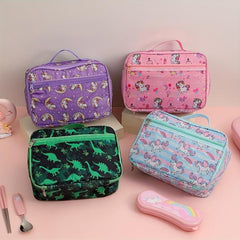 Unicorn Pattern Mini Lunch Bag for Teens at School