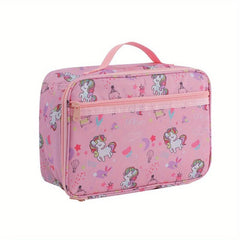 Unicorn Pattern Mini Lunch Bag for Teens at School