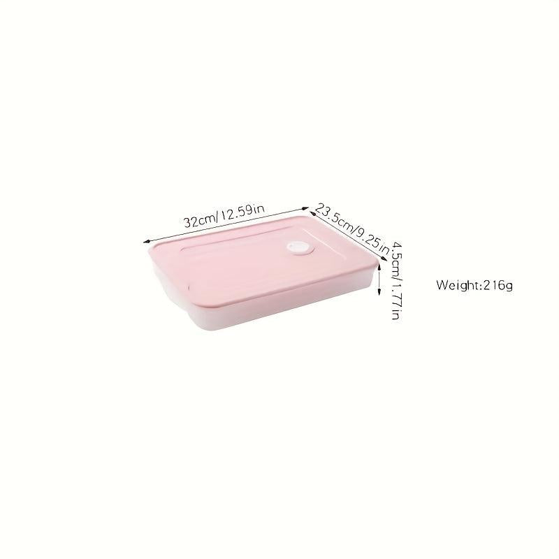 Portable Dumpling Box with Timer and Large Capacity Crisper