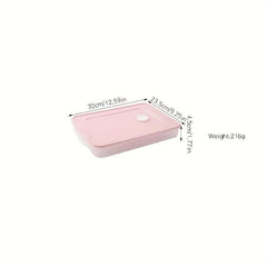 Portable Dumpling Box with Timer and Large Capacity Crisper