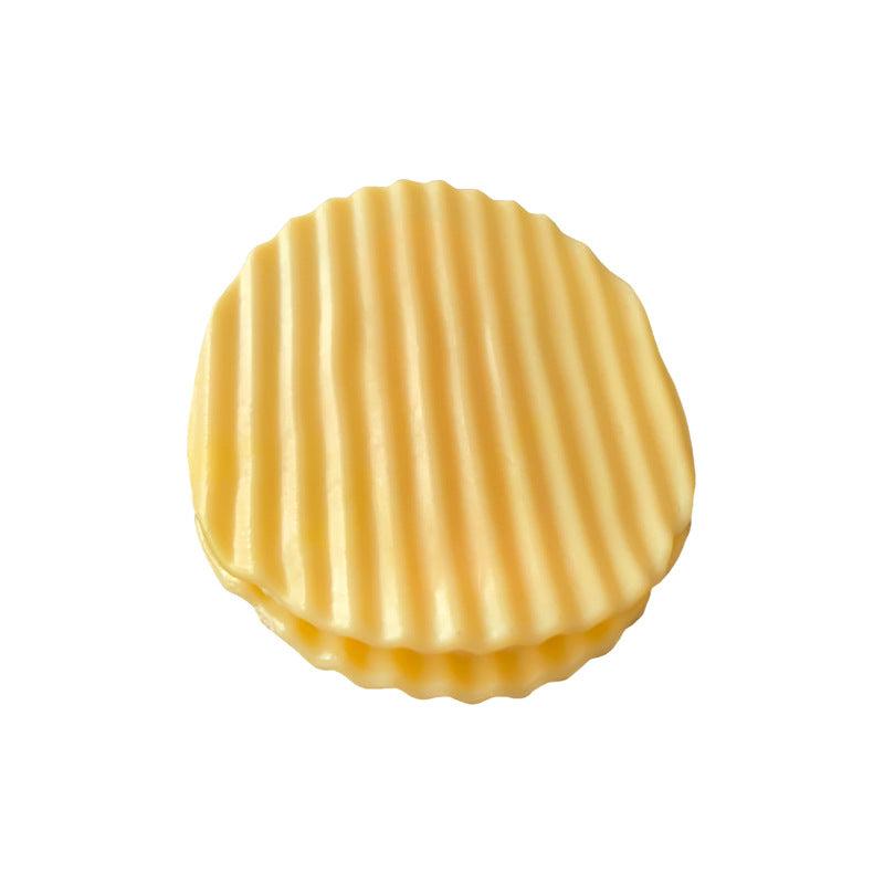 3pcs Chip Shaped Sealing Clips Snack Storage Clip Household Accessories