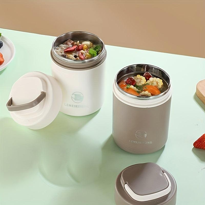 Thermal Soup Cup Bento Lunch Box Insulated Food Jar Vacuum Leakproof Soup Contai